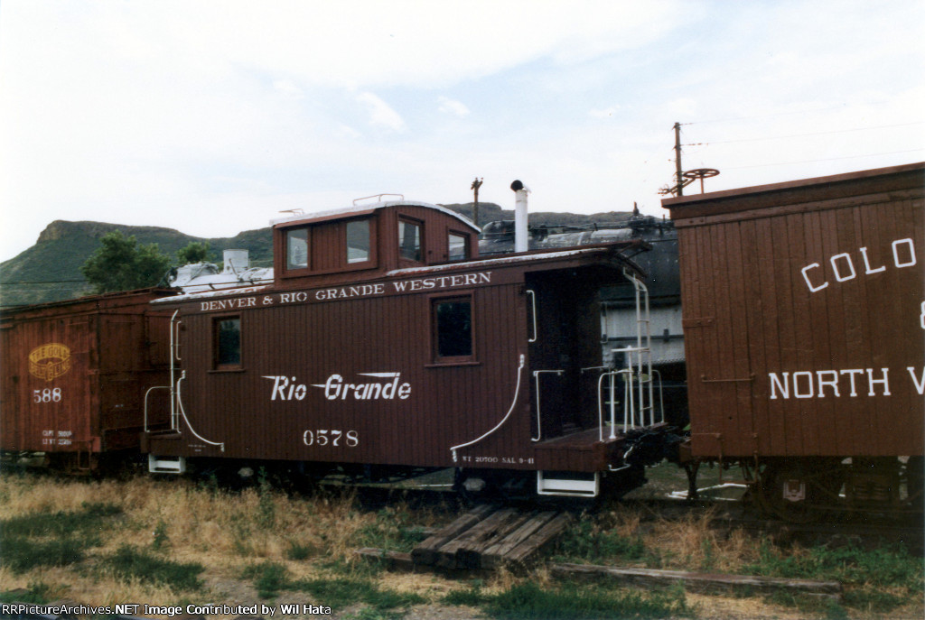 Rio Grande Caboose 0578